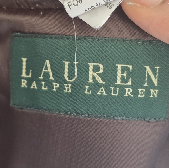 Lauren Ralph Lauren Sports Coat Men 52R Gray Black 100% Wool 2button Pinstripe - Picture 12 of 15